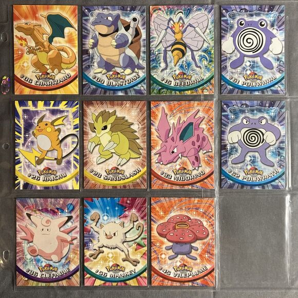 Topps Pokemon TV Animation Series 11 Card Set (1999) • Charizard • Exc. Cond. - Picture 1 of 16